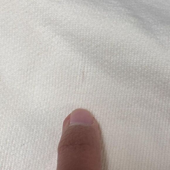 SIXTHREESEVEN Women's The Raglan Crewneck Sweatshirt in Butter Small READ (10-7) - Picture 6 of 7